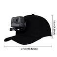 thumbnail image 1 of Sombrero de fotografía para Osmo Action con accesorios para cámara deportiva con montaje en hebilla, 1 of 8