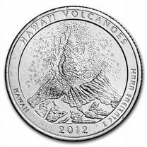 2012-S ATB Quarter Hawai'i Volcanoes National Park Proof