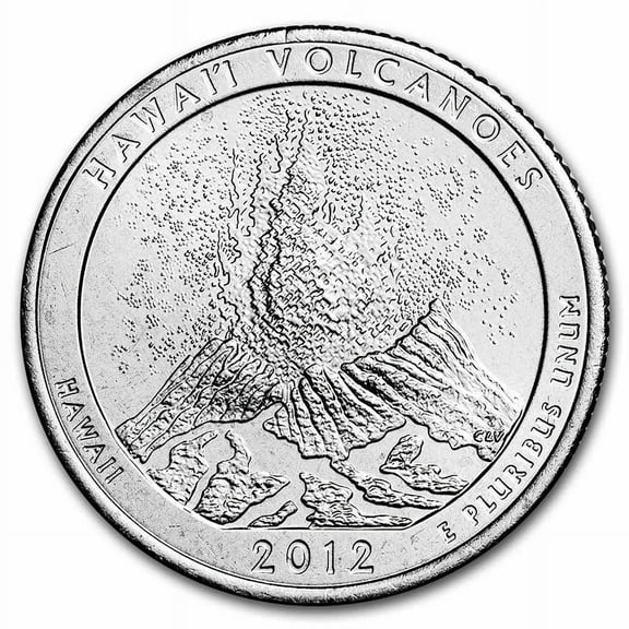 2012-S ATB Quarter Hawai'i Volcanoes National Park Proof