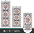 thumbnail image 3 of Farmhouse Kitchen Rugs Sets of 3, Boho Kitchen Rugs Non Slip Washable, Kitchen Mats for Floor Set of 3 for Kitchen Entryway Hallway Laundry Room, 3 of 6
