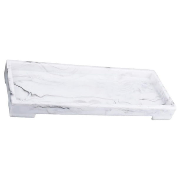 Injueey Organizador moderno de bandejas de tocador para baño y cocina para decoración del hogar Almacenamiento y organización del hogar