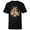 Black, variant on Disney Princesses Charming with Coziness Fall - Short Sleeve T-Shirt for Kids - Customized-White