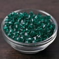 thumbnail image 3 of U8MO 3mm 4mm 6mm 8mm 10mm 14mm Crystal Glass Cube Faceted Loose Crafts Beads Lot-(30) Peacock Green-8mm (30pcs), 3 of 3