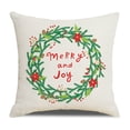 thumbnail image 2 of Naiovety Funda de almohada navideña con estampado de Navidad, funda de cojín para sofá, funda de almohada decorativa para el hogar, sofá, Navidad, Kits de decoración para fiestas No.04 Naiovety HA007803-04, 2 of 6