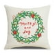 thumbnail image 1 of Matsuzay Funda de almohada navideña con estampado de Navidad, funda de cojín para sofá, funda de almohada decorativa para el hogar, sofá, Navidad, Kits de decoración para fiestas No.04 Matsuzay HA007803-04, 1 of 6
