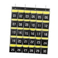 thumbnail image 2 of Wweixi Mobile Phones Securely Organized With Classroom Pocket Chart For Cellphones Organizer Easy Installation Etc Etc. Keys Gray black 30 Pockets, 2 of 5