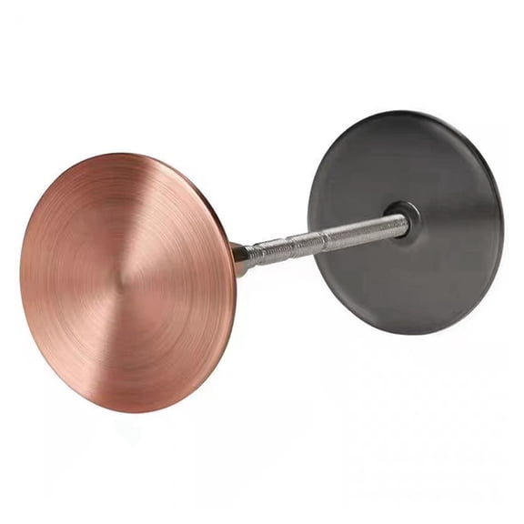 2PCS Door Hole Cover Door Hole Filler Plate Stainless Steel Door Knob Plate, Increase Home Security on Entry Doors