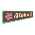 thumbnail image 3 of Aloha Novelty Decor, Metal Wall Sign - 4x18 Inches, 3 of 4