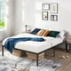 thumbnail image 3 of Cama Matrimonial de Metal, Color Negro (sin Colchón) HOMEMAKE FURNITURE, 3 of 8