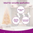 thumbnail image 3 of vidaXL Christmas Tree Artificial Iridescent Tips with Stand PVC, 3 of 7