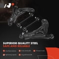 thumbnail image 3 of A-Premium 6Pcs Front Lower Control Arm Ball Joint Stabilizer Bar Link Tie Rod End Compatible with Chevrolet Aveo 04-11 Aveo5 06-11 Suzuki Swift+ Pontiac G3 Wave Wave5, 3 of 8