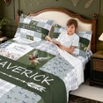 thumbnail image 3 of Manfei Mallard Duck Print Queen Sheets,Farmhouse Waterfowl Queen Sheet Sets,4-Piece,1 Flat Sheet,1 Fitted Sheet and 2 Pillowcases, 3 of 6