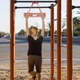 thumbnail image 2 of SIEYIO Solid Wood Climbing Board Finger Strengths Training Board Portables Hangboards for Home and Outdoor Training, 2 of 7