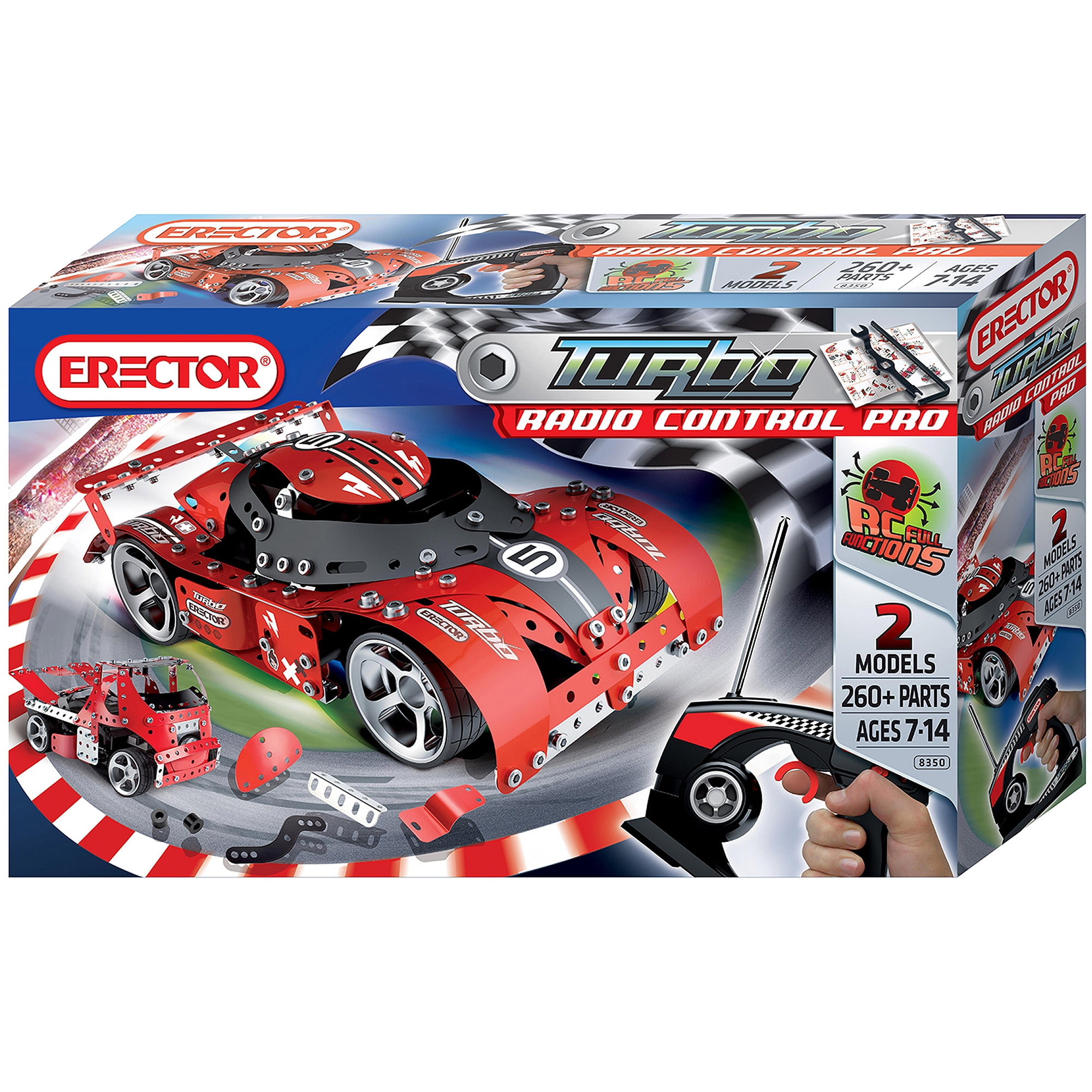 meccano remote control car kit