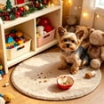 thumbnail image 4 of Christmas Apple‑Shaped Pet Bowls,Cute Ceramics Dog Bowls for Small Dogs,Home Pet Food & Water Feeding Accessory,4.3x4.9x2.1 inch, 4 of 6
