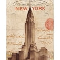 thumbnail image 2 of Wild Apple Portfolio 26x32 White Modern Wood Framed Museum Art Print Titled - Letter from New York, 2 of 4