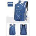 thumbnail image 2 of Bolsa de pesca impermeable Mochila escolar plegable para viajes de oficina (azul oscuro) Tmvgtek Para Estrenar, 2 of 8