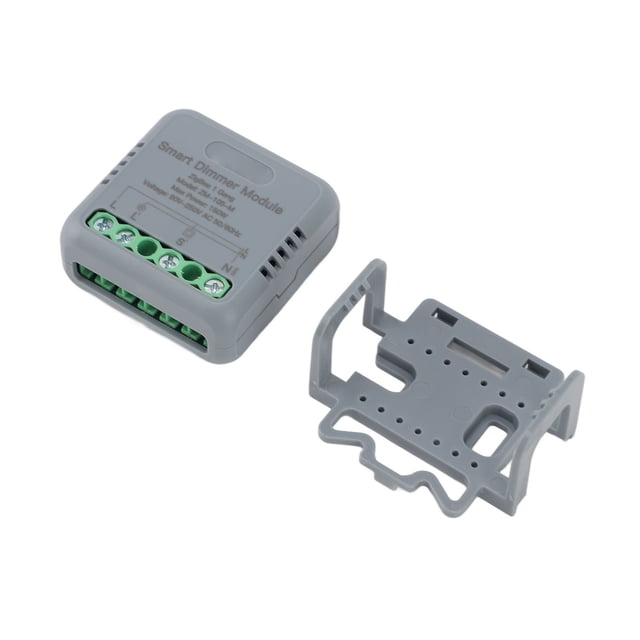 Smart Light Switch Breaker Module 1 Way Multicontrol Association 10A Timer Voice APP Control Light Breaker Module for Zigbee for Tuya AC90?250V