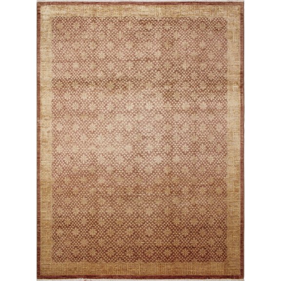 Peshawar Erkebulan Lt. Brown/Beige Rug, 8'9" x 11'9"
