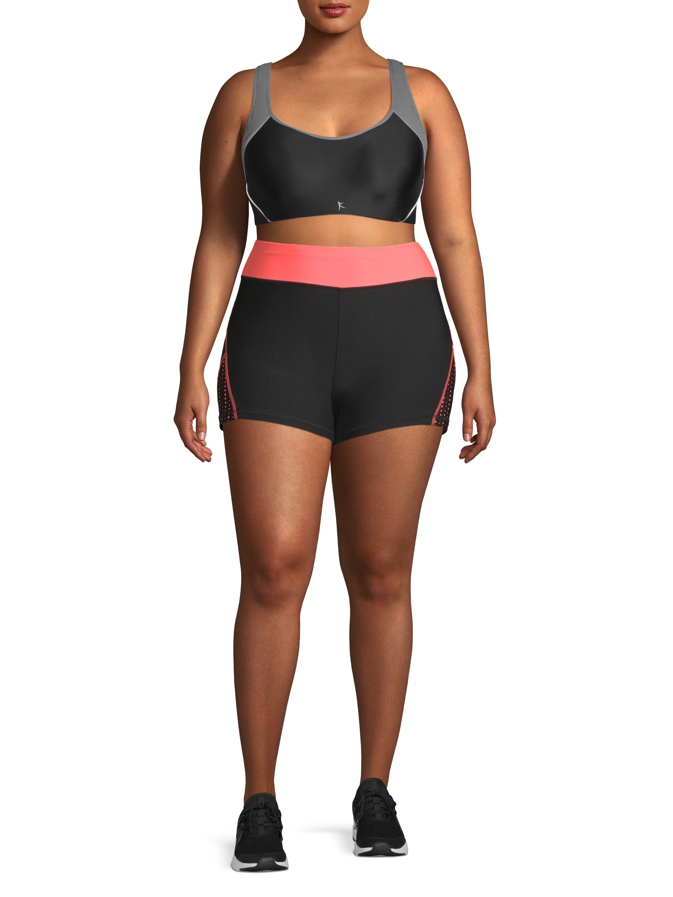 plus size bike shorts walmart