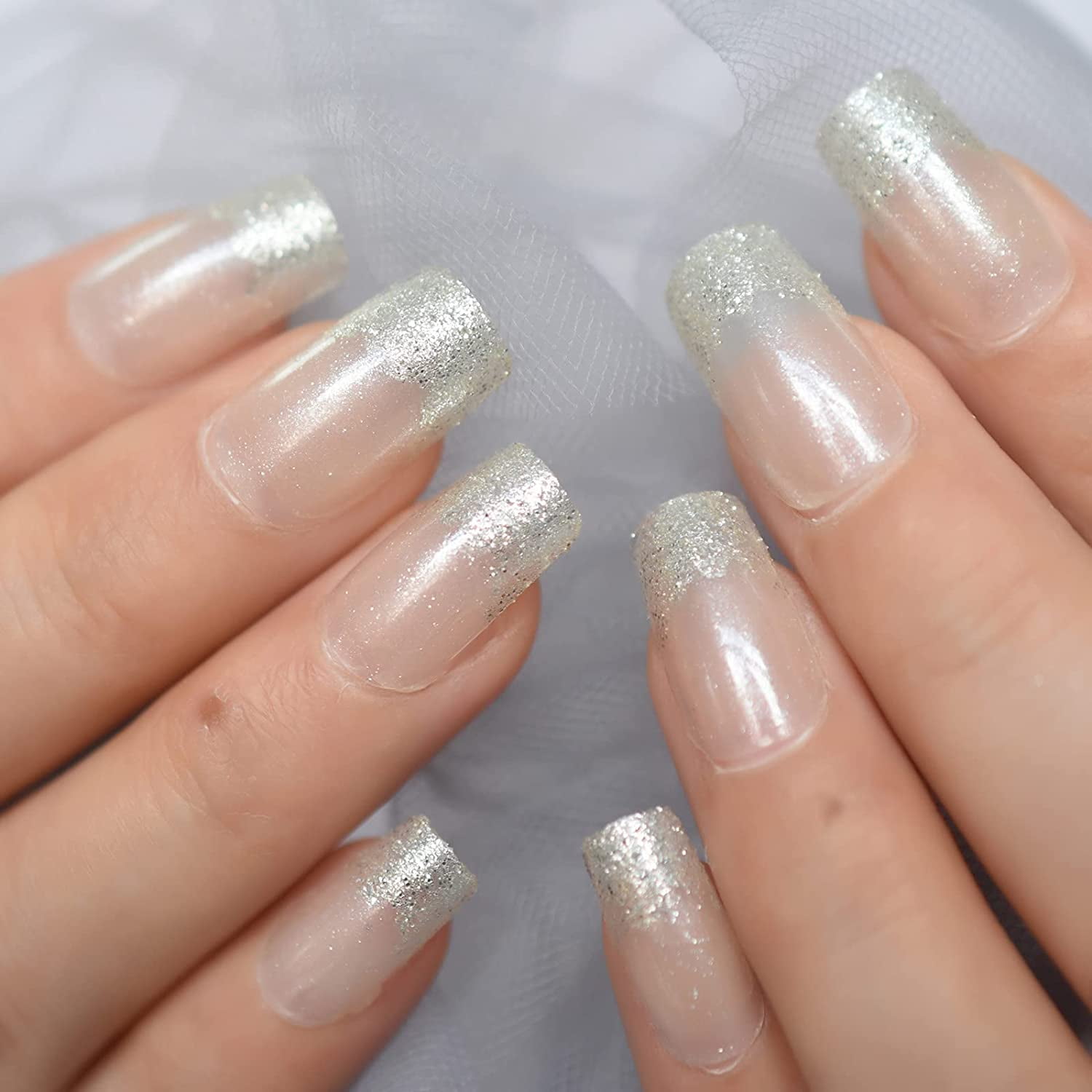 Clear Glitter Nail Polish
