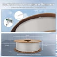 thumbnail image 4 of 3D Printing Filament Basic PLA Filament Bundle 1.75mm 1kg Cardboard Spool Dimensional Accuracy +/- 0.03 mm Fit Most 3D FDM Printer 1KG*2 spools-White, 4 of 7