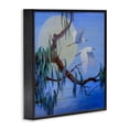 thumbnail image 3 of Stupell Industries Rustic Lodge Shining Moon & Birds Black Framed Giclee Art, 12 x 12, by Floy Zittin, 3 of 8