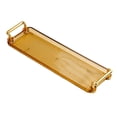 thumbnail image 4 of AMLESO Serving Tray with Handle Storage Organizer Hotel Guest Room Home Vanity Tray, 4 of 8