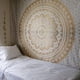 thumbnail image 2 of Tapiz de pared hippie mandal adorado 150, 2 of 5