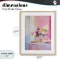 thumbnail image 4 of Stupell Industries Art Deco Pink Brunch with Romantic Bouquet Birch Framed Print Under Glass, 17 x 21, by The Prints Vibe, 4 of 8