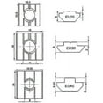thumbnail image 3 of Ensemble de 50 Pcs Écrous Coulissants Norme Européenne (EU30-M5), 3 of 5
