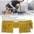 thumbnail image 4 of Tool Belt, Men's Tool Belt Suspenders, Tool Belt Pouches, Leather Quick Release Buckle Carpenter Tools, For Carpenter, 4 of 5