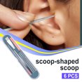 thumbnail image 4 of Ensemble de 6 Pcs Cure-Oreilles en Acier Inoxydable Portable avec Poignée Réutilisable Lavable à Main Cure-Oreilles de Bureau Intérieur Maison Chambre Voyage Cure-Oreilles avec Brosse de Nettoyage, 4 of 9