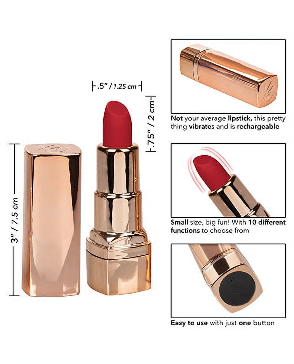 Hide and Play Rechargeable Lipstick