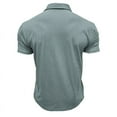 thumbnail image 4 of Yufatyle Mens Short Sleeve Golf Shirts with Pocket Collared Cotton T-Shirts Outdoor Tennis Work Shirt XL, 4 of 4