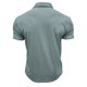 thumbnail image 4 of pstuiky camiseta de hombre, Blusa de manga corta con cuello vuelto y botones transparentes y encaje calado para hombre camisetas de hombre xxl, 4 of 4