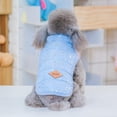 thumbnail image 3 of SPRING PARK Pet Dog Clothes Star Pattern Cotton Dog Vest Soft Thickening Warm Pup Winter Puppy Casual Cothes for Dogs, 3 of 7