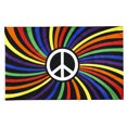 thumbnail image 1 of Bandera arcoíris lésbica clásica de orgullo gay, de poliéster, para fiestas y festivales (colorida), 1 of 7