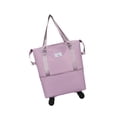 thumbnail image 4 of Bolsa de viaje con ruedas, expandible, plegable, ligera, con ruedas Púrpura Individual Expandir, 4 of 9