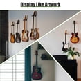 thumbnail image 5 of Guitar Wall Mount Hanger, 8 Pack - Wall Hooks Holder Stand with Screws for Acoustic, Electric Guitar, Bass, Banjo, Mandolin, 5 of 10