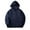 Navy, variant on Toddler Infant Baby Girl Boy Hoodies Jackets Solid Color Fleece Long Sleeve Zipper Hooded Sweatshirt Outwear Casual Long Sleeve Jacket Coat with Pockets