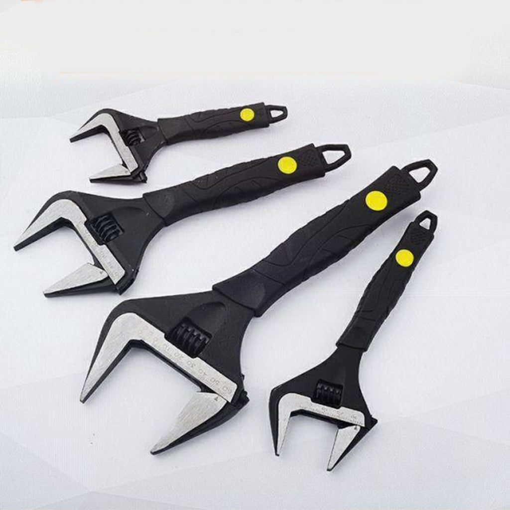 Wide Opening Spanner Adjustable Wrench Tool For Different Nut Size Easy Handling