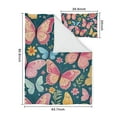 thumbnail image 5 of Flower and Butterfly Duvet Cover and Pillowcase Set for Single Bedding, Bedroom Accessories for Kids Teens, 5 of 5