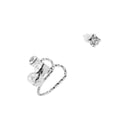 thumbnail image 2 of Clip de Oreja Para Mujer Sunnimix Cristal Rhinestone del Oído del Manguito del Oído Pendientes, 2 of 5