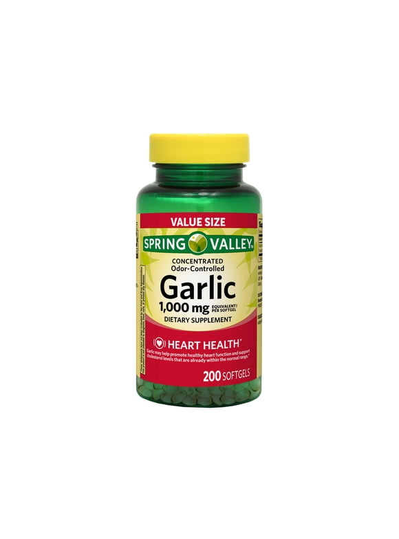 Garlic Pills in Herbal Supplements