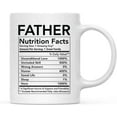 thumbnail image 1 of CTDream Funny 11oz. Ceramic Coffee Tea Mug Thank You Gift, Father Nutritional Facts, 1-Pack, Novelty Gag Birthday Christmas Gift Ideas, 1 of 7