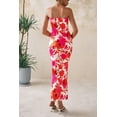 thumbnail image 2 of Vestido largo Prettygarden para mujer 2025 con estampado floral acanalado, 2 of 9
