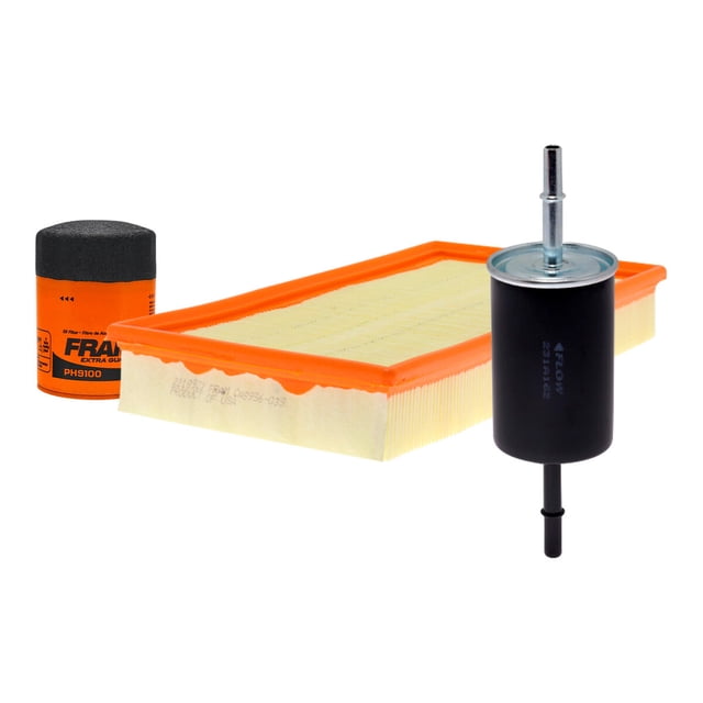 Kit De Filtro De Aire, Filtro de Aceite y Filtro de Combustible 3 PIEZAS Compatible con Lincoln Ls V8 3.9L del 2000 al 2002