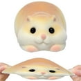 thumbnail image 4 of Flocking Animal Papa Hamster Squeeze Toy, Decompression Squeezecute Doll For Stress & Anxiety Relief, Cute Plush Ornament Gift For Big Kids & Teens, 4 of 7