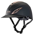 thumbnail image 2 of Med Troxel Horse Riding Helmet English Avalon Steel Vent Covers Rose Gold, 2 of 2